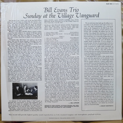 Sunday at the Village Vanguard