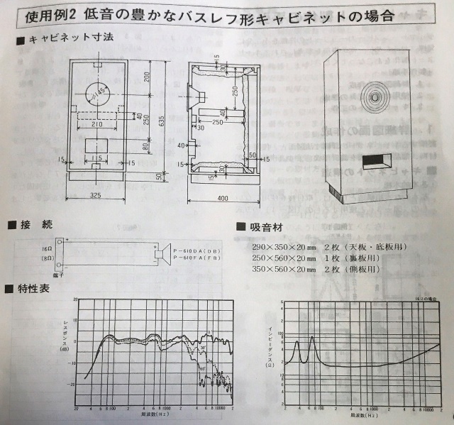 P-610DBエンクロージャー